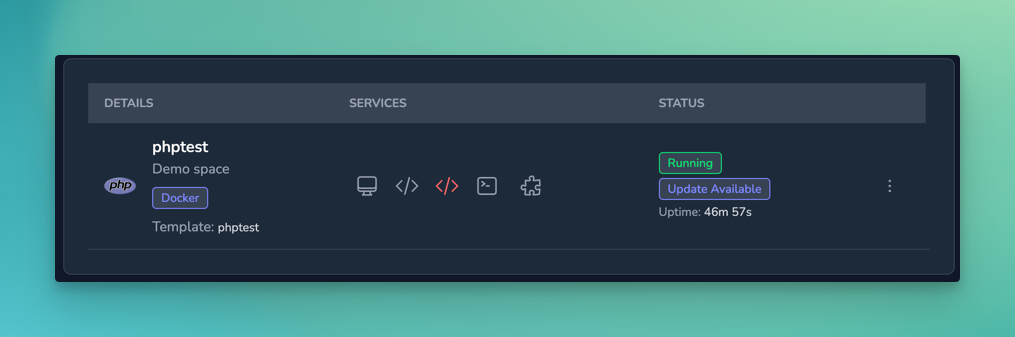 Pending Update